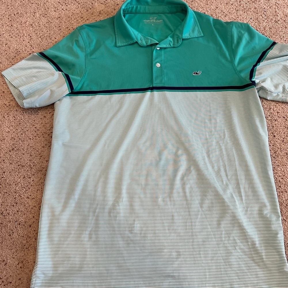 Vineyard Vines Men’s L Large golf polo